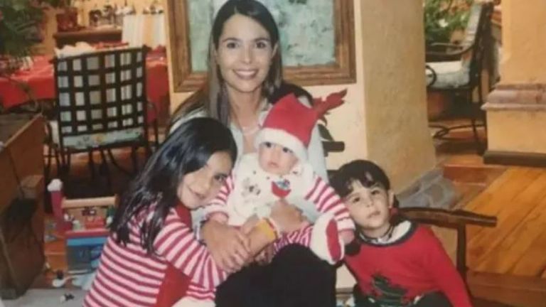 Mariana Levy y sus hijos