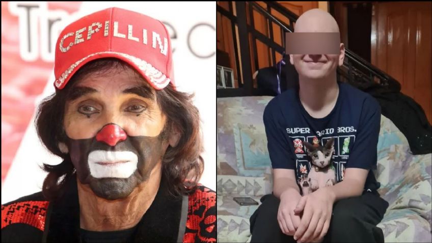 Piden oraciones para el nieto de 'Cepillín', tras ser diagnosticado con cáncer a los 16 años de edad