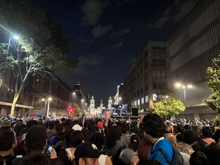 Los Fabulosos Cadillacs en el Zócalo