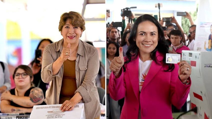 Alejandra del Moral y Delfina Gómez intercambian mensajes tras históricas elecciones en Edomex
