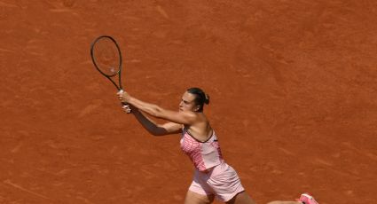 Aryna Sabalenka avanza a las semifinales de Roland Garros y sufre un nuevo rechazo de su rival