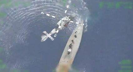 Así fue el histórico decomiso de Cocaína en alta mar; Marina resguarda submarino con tres toneladas
