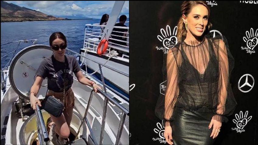 Destrozan a Jacqueline Bracamontes por presumir viaje en submarino con sus hijas: "Sin temor a Dios"