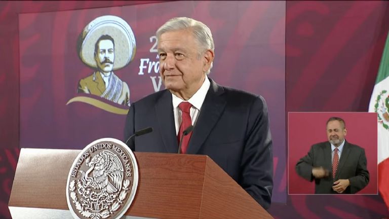 En la imagen, el presidente AMLO en su tradicional conferencia de prensa. Foto: Gobierno de México
