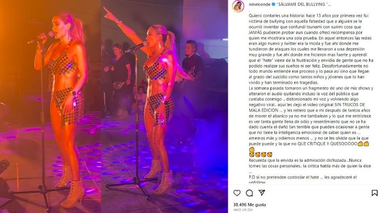 Ninel se defiende de las críticas