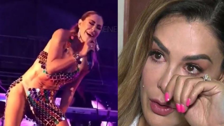 Ninel Conde explota tras críticas por cantar 'Sálvame' y dice que le distorsionaron la voz en VIDEO