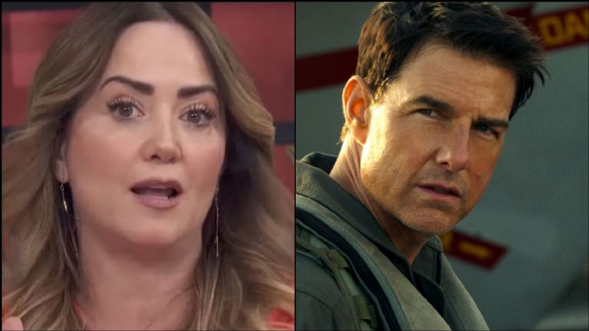 Andrea Legarreta rompe el silencio y revela el infierno que pasó al intentar entrevistar a Tom Cruise