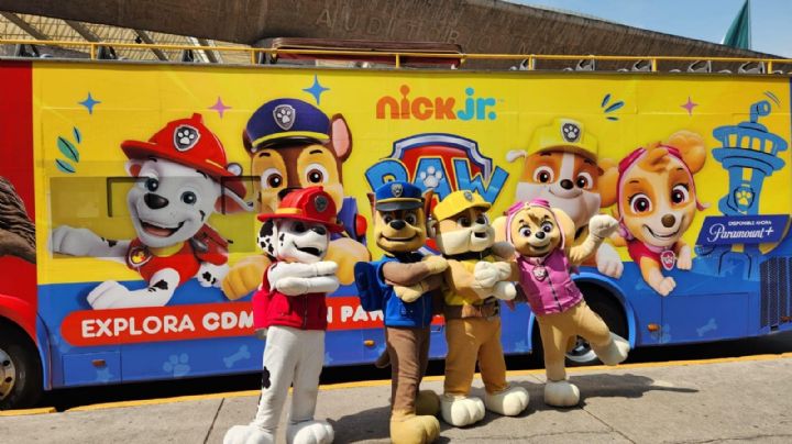 El Turibus presenta ‘Explora CDMX con Paw Patrol’: Una aventura para recorrer la Ciudad de México