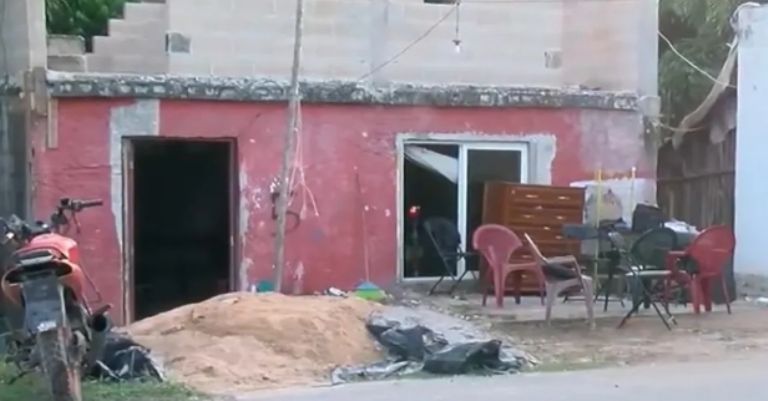 Familiares despiden a Aitana. Foto: Twitter