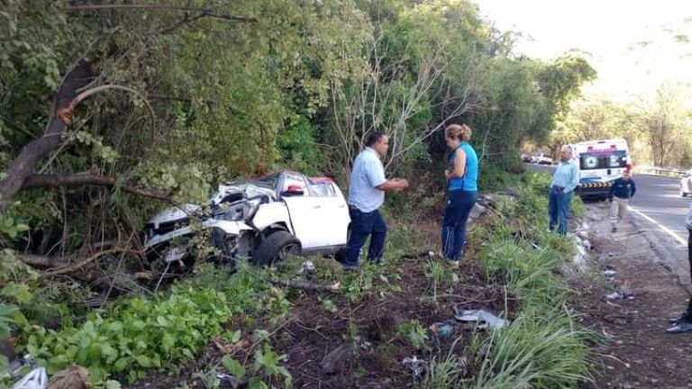 Accidente en la carretera Cuautla-Cuernavaca