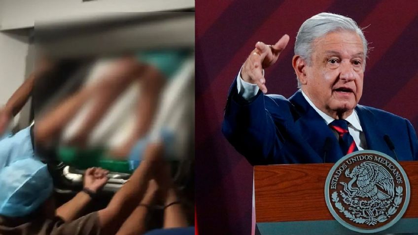 "Se tiene que castigar a los responsables": AMLO sobre muerte de Aitana, niña aplastada en elevador del IMSS