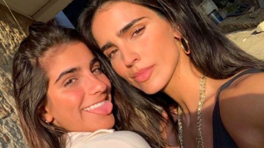 Bárbara de Regil y su hija Mar difunden polémico VIDEO; juntan sus lenguas mientras van de fiesta