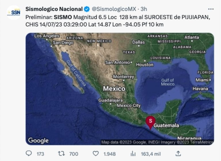 Sismo Chiapas 