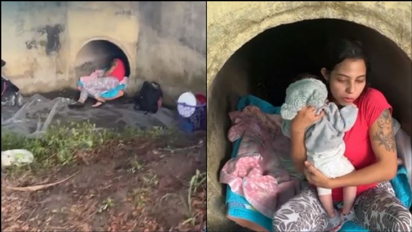 Tras ser abusada y quedar embarazada de su padrastro, Juliana es hallada en una cañería con su bebé