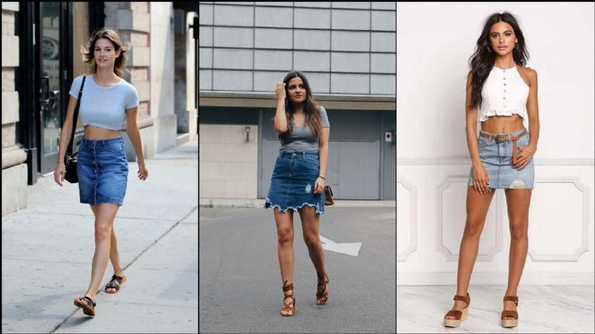 ¿Lista para el fin de semana? La combinación de falda con sandalias es imperdible para este verano 2023