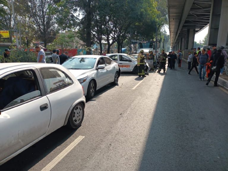 Accidente sobre Ermita Iztapalapa
