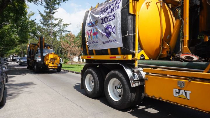 Con el 'Operativo Tormenta' la Miguel Hidalgo se enfrenta a la temporada de lluvias en la CDMX