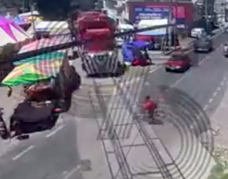 Ciclista atropellado 