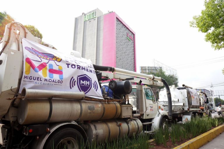 Operativo Tormenta en la Miguel Hidalgo