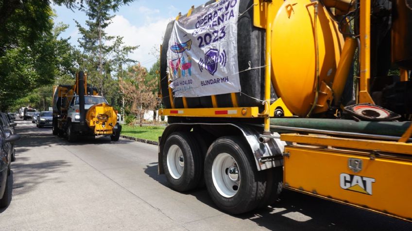 Con el 'Operativo Tormenta' la Miguel Hidalgo se enfrenta a la temporada de lluvias en la CDMX