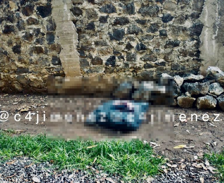 Cuerpo abandonado en la Magdalena Contreras