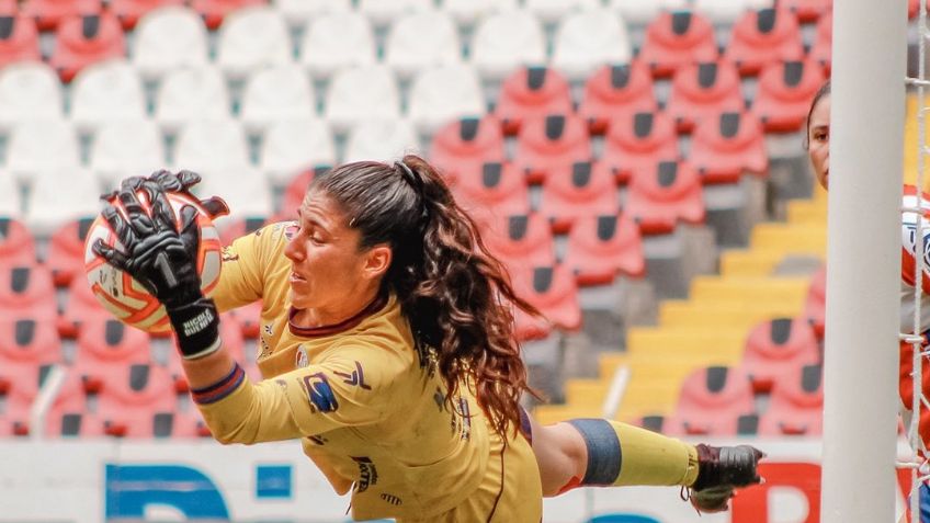 VIDEO: El fuerte golpe que sufrió Nicole Buenfil, portera de Atlético San Luis; pide mejorar arbitraje