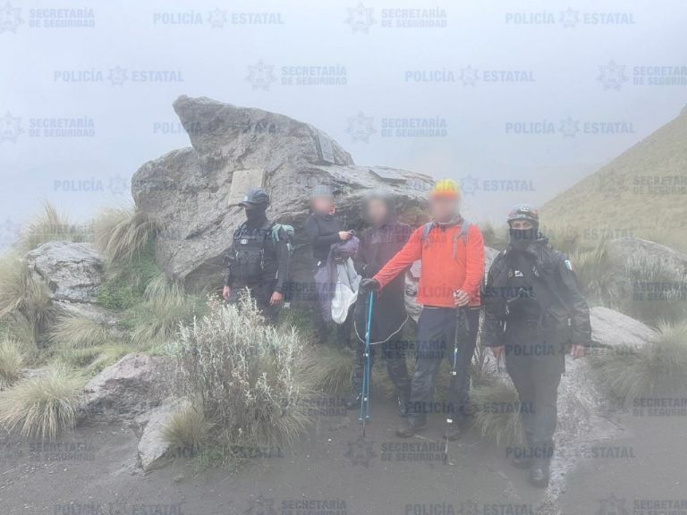 Rescate en el Popocatépetl