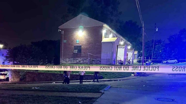 Tiroteo en Baltimore deja dos muertos. Foto: Twitter