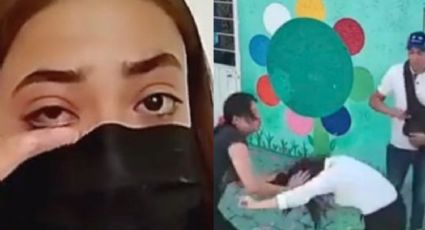 Maestra agredida en Cuaultitlán Izcalli niega haber lesionado al menor; "Tengo miedo", afirma