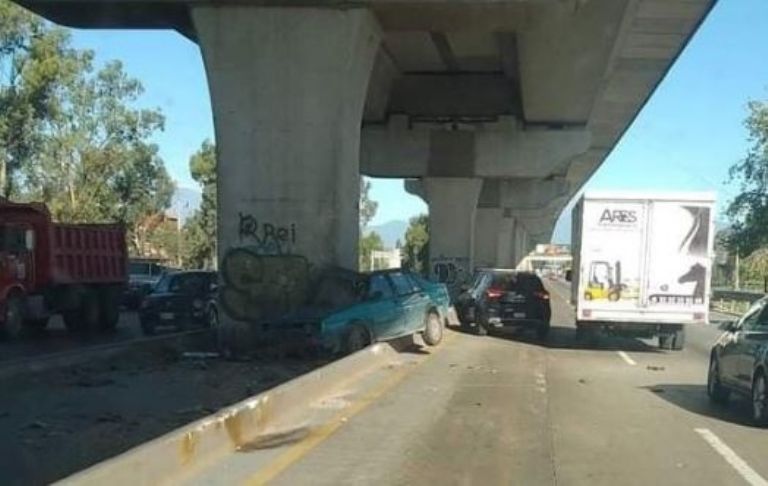 Accidente en la México-Puebla