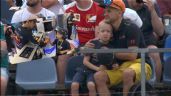 VIDEO: Pequeño fan de 'Checo' Pérez llora tras el choque y después se lleva increíble sorpresa