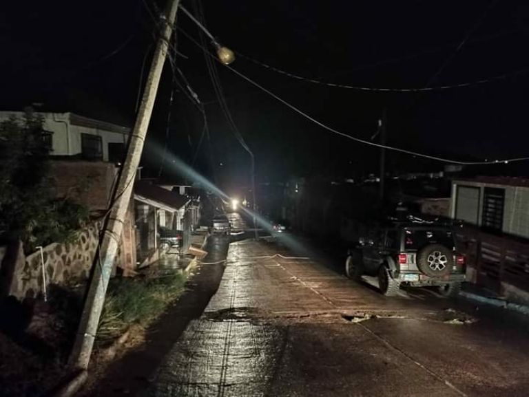 Empalme y Guaymas, tras tormenta de arena. Foto: Cortesía