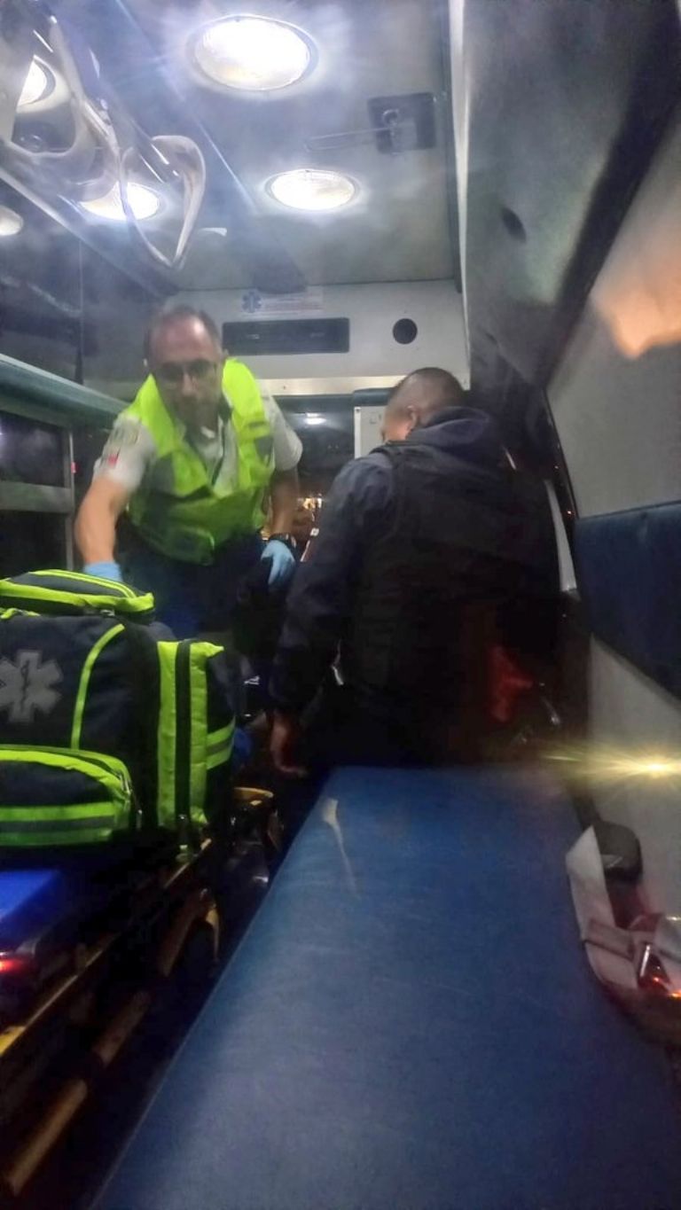 Policía atropellado en Tlatelolco