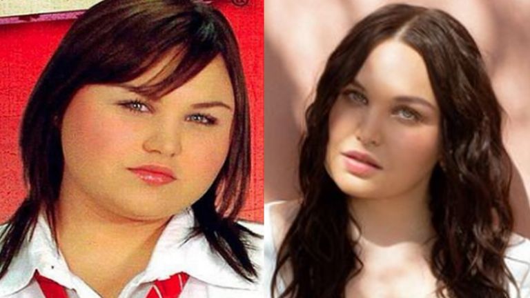 Antes y después de Estefanía Villareal