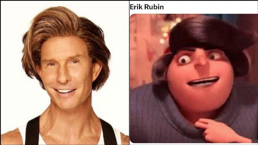 Destrozan a Erik Rubín por llevar peluca en 'Vaselina'; hasta memes le hicieron: "Da mucho cringe"