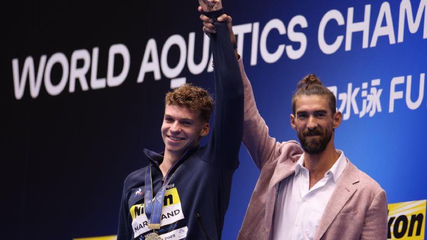 Cae el último récord de Michael Phelps durante el Mundial de Natación; Leon Marchand, nuevo rey