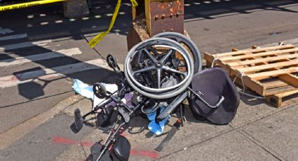 VIDEO: 'Abuelita' en silla de ruedas muere atropellada; trató de cruzar la calle cuando fue embestida