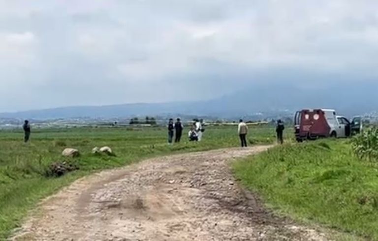 Cadáver en Almoloya de Juárez