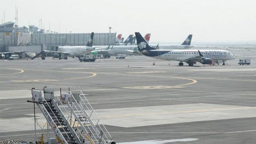 Insólito: Aseguran que un avión fue robado dentro del AICM; Fiscalía de la CDMX ya investiga