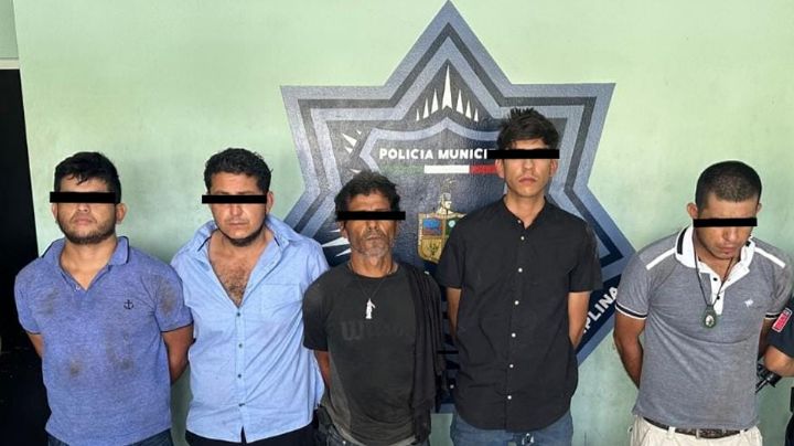 Estaban armados: Identifican a 5 hombres arrestados frente a Mercajeme; filtran VIDEO de la detención