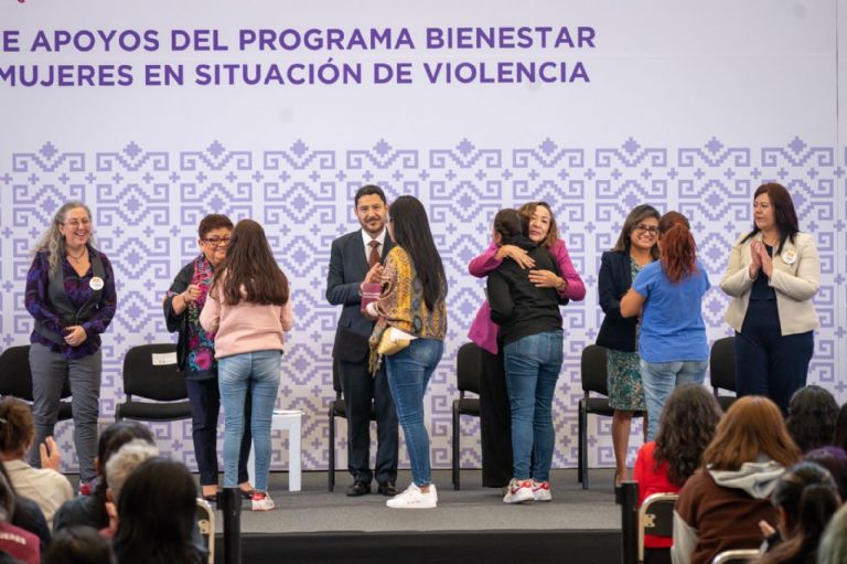 Apoyos a mujeres violentadas