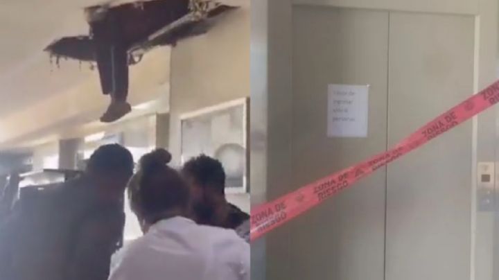 VIDEO: ¡Lamentable! Colapsa otro elevador del IMSS ahora en Jalisco; rescatan a 8 personas