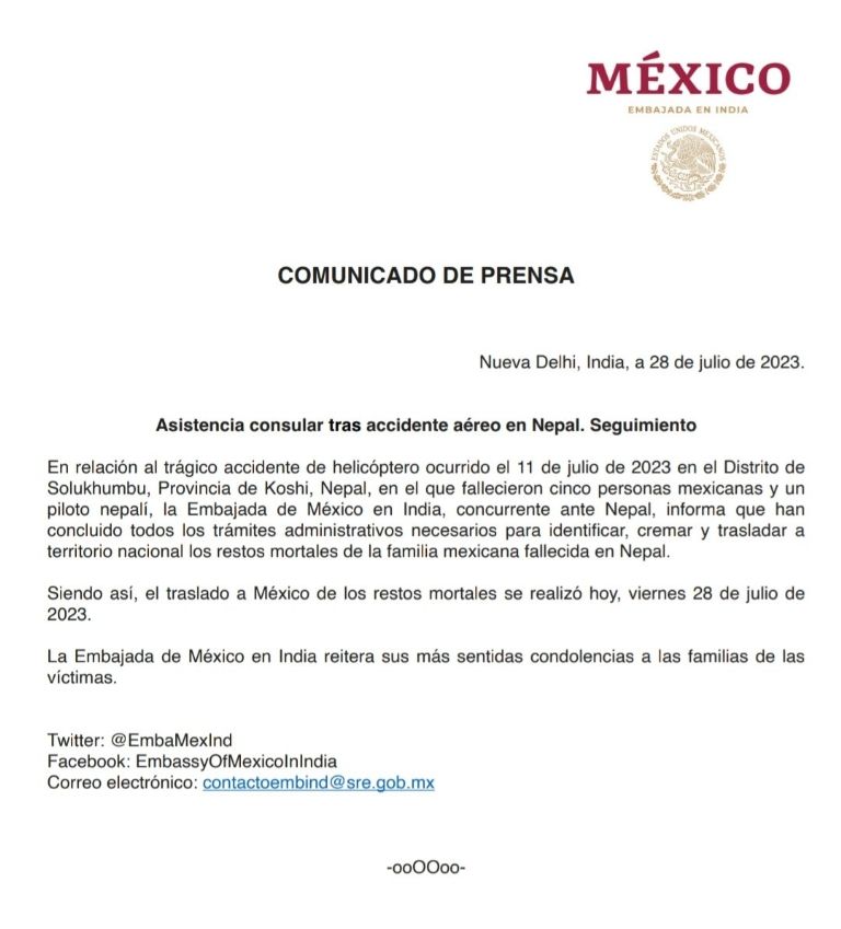 Mexicanos accidentados en el Everest