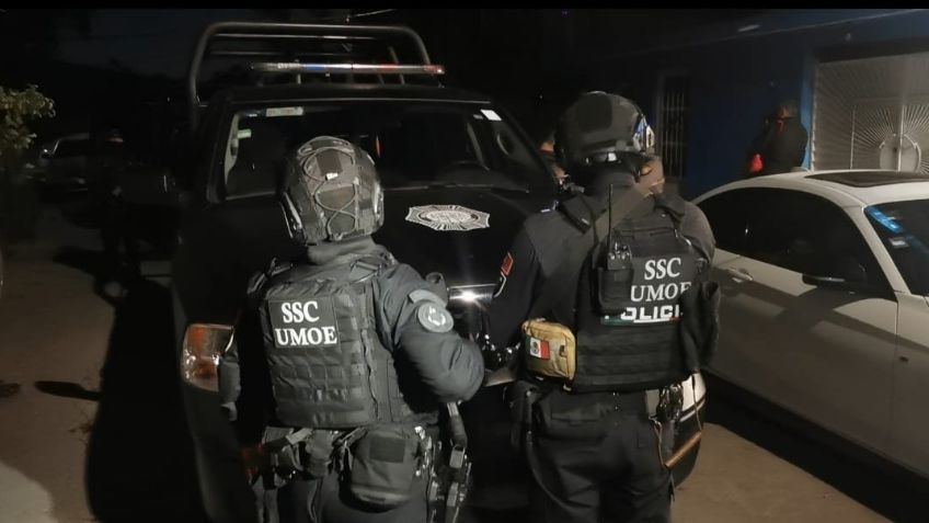 Tras fuerte persecución caen tres delincuentes en Tláhuac, Ciudad de México; asaltaron una farmacia