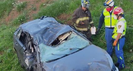 Fatídico accidente: Conductor pierde la vida tras volcadura sobre Periférico en Insurgentes Sur