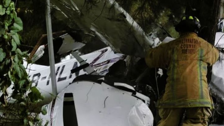 Así fue el desplome de una avioneta en Veracruz que se dirigía a Toluca; buscan sobrevivientes