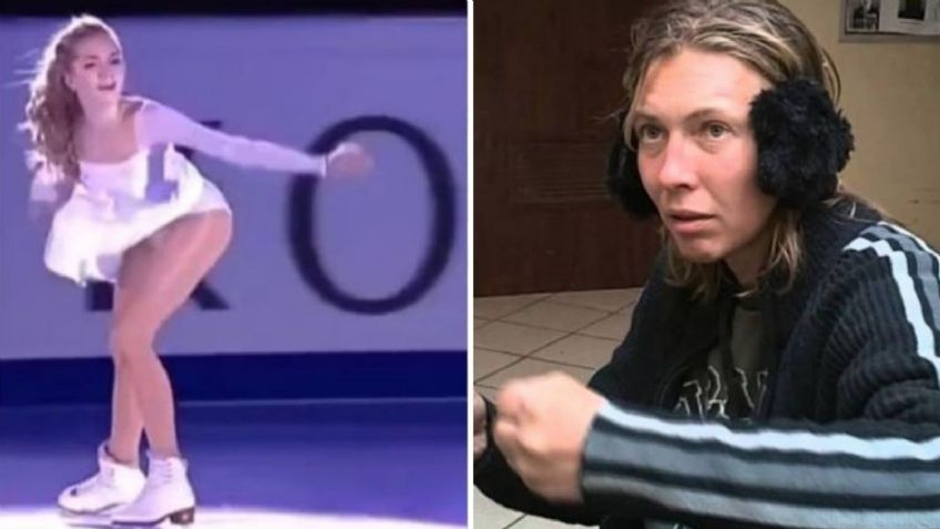 Elena Gouliakova, la exestrella del patinaje de Rusia que ahora deambula en las calles de México