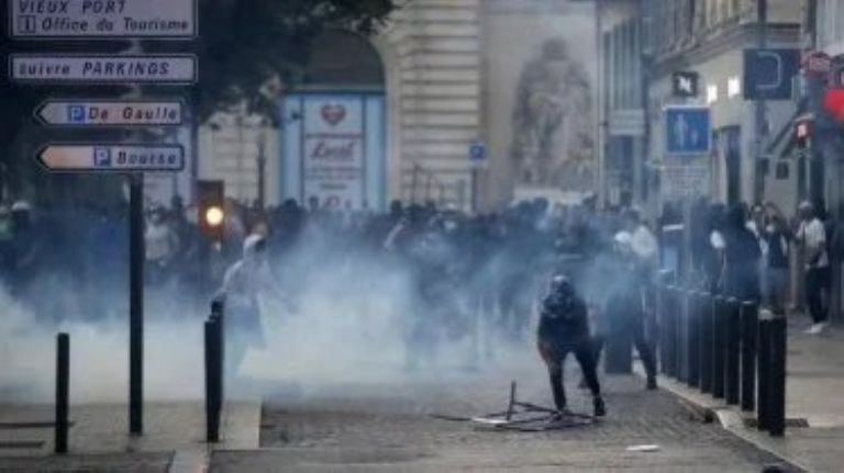 Protestas Francia 