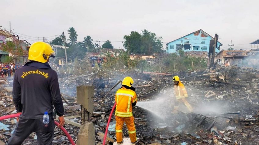Explosión de fábrica de fuegos artificiales deja a 118 heridos y 18 muertos; entre ellos niños