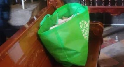 Tlaxcala: Van a misa y en la banca de la iglesia hallan a bebé recién nacida; estaba en una bolsa